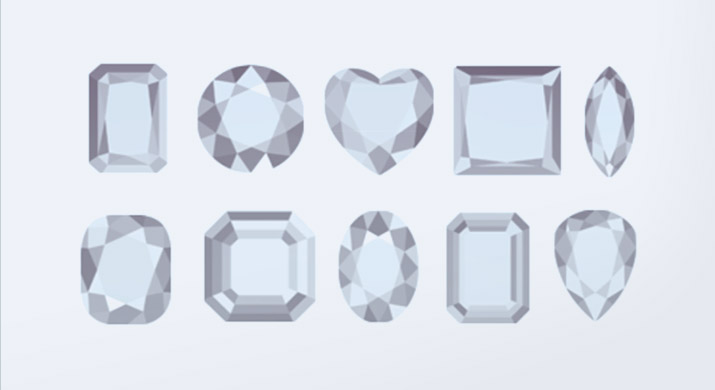 Types of Diamond Shapes and Cuts