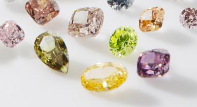 How to select coloured diamonds