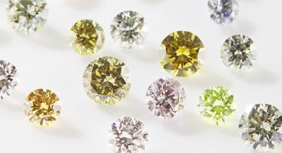 The journey of coloured diamond formation
