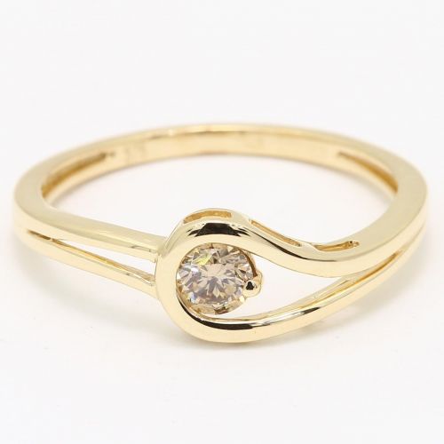 Arya Argyle Champagne Diamond Ring