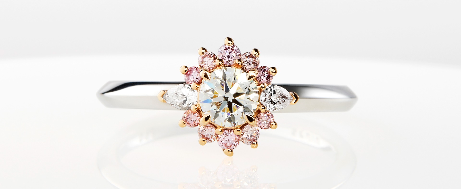 upgrade your engagement ring by adding more diamonds