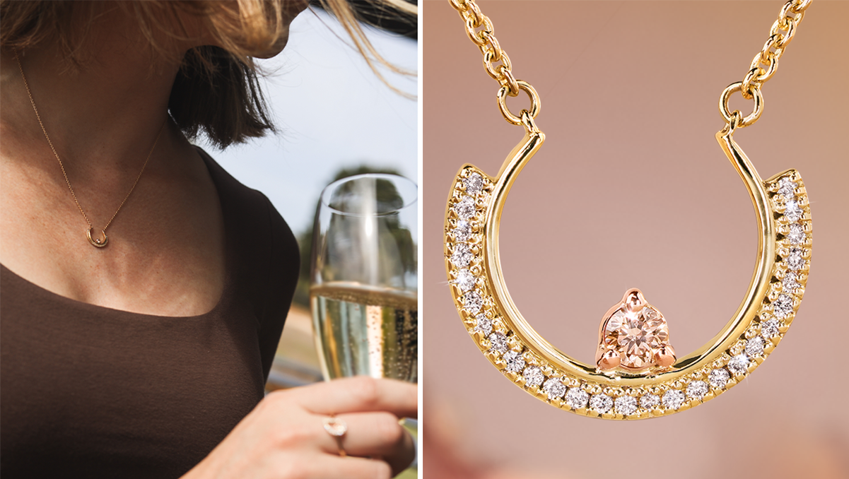 Rosewood | Argyle Pink Champagne Diamonds