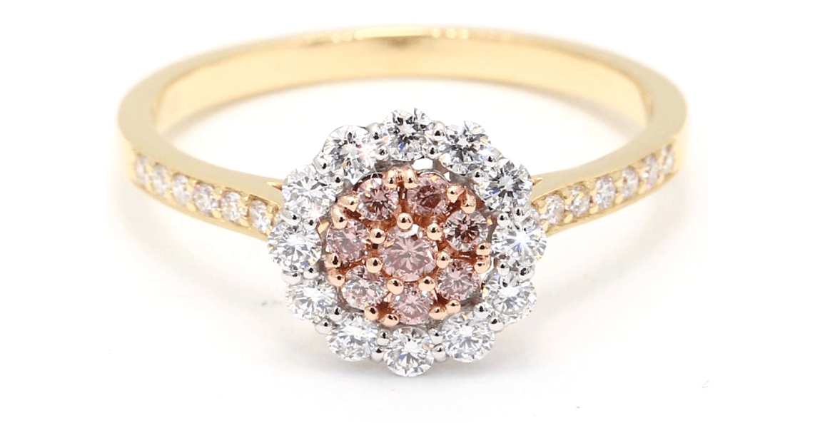 Cluster diamond engagement rings | Engagement ring trends | Nina's Jewellery