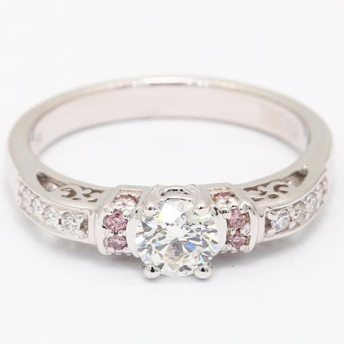 Argyle Pink Diamond Engagement Ring
