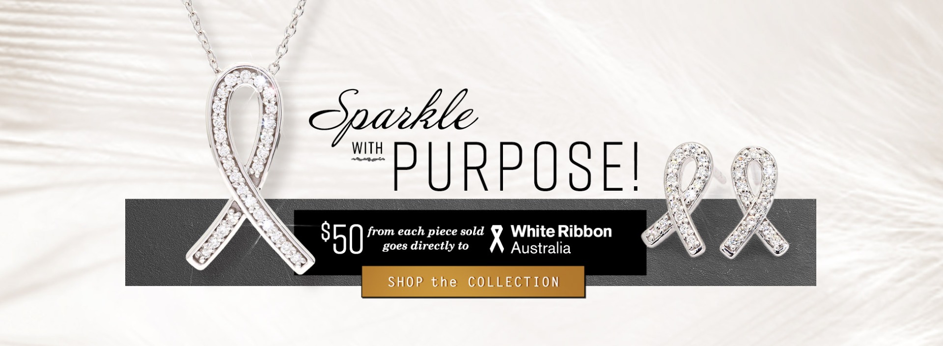 White Ribbon Australia | Nina's Jewellery