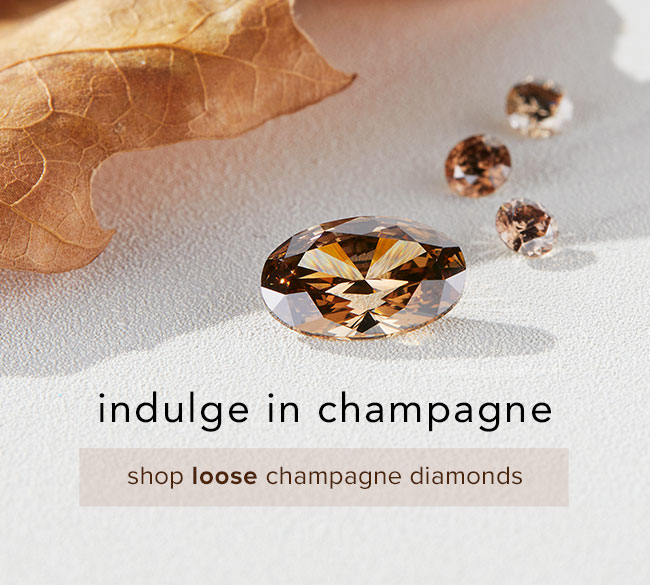 Shop loose champagne diamonds | Nina's Jewellery