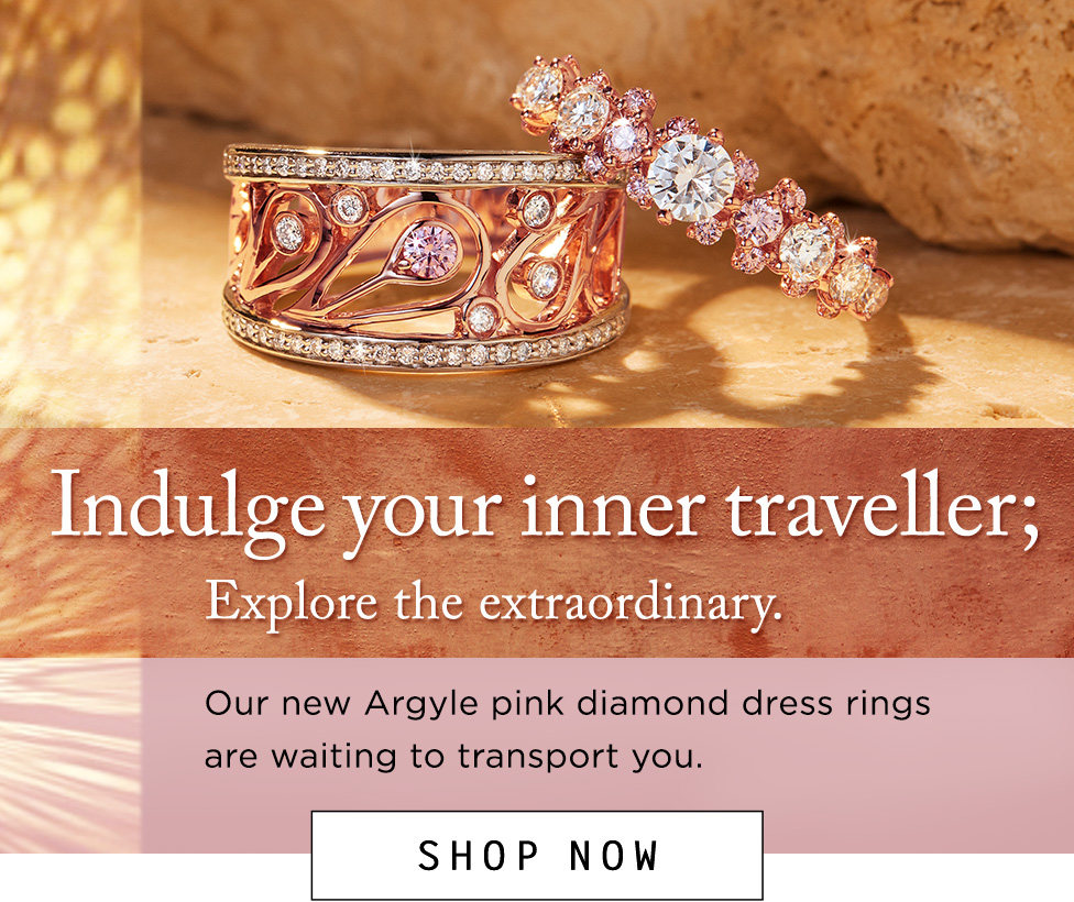 Argyle Pink Diamond Dress Rings | Nina's Jewellery
