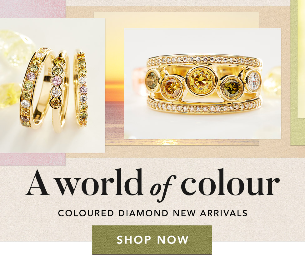 Coloured diamond jewellery | Nina's Jewellery