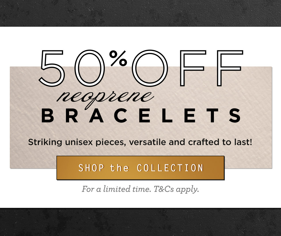 50% OFF Neoprene Bracelets | Nina's Jewellery