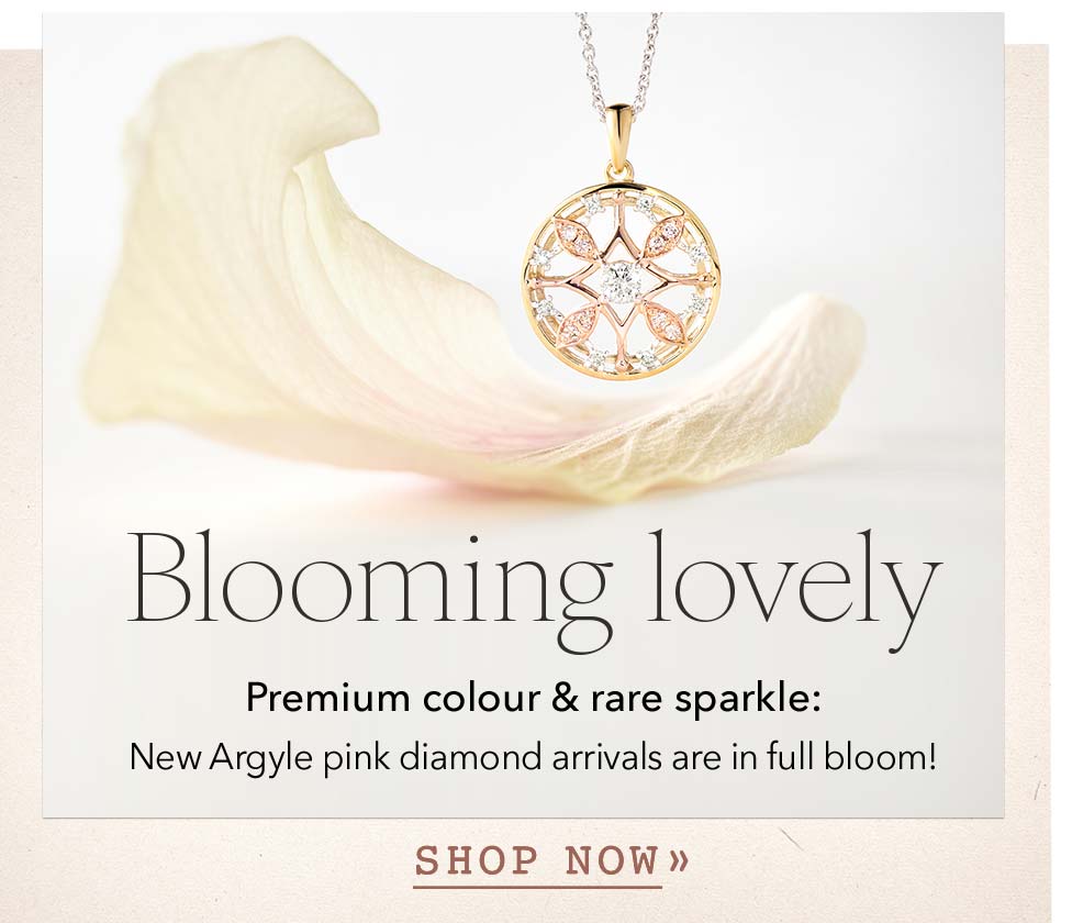 New Argyle pink diamonds jewellery arrivals | Nina's Jewellery